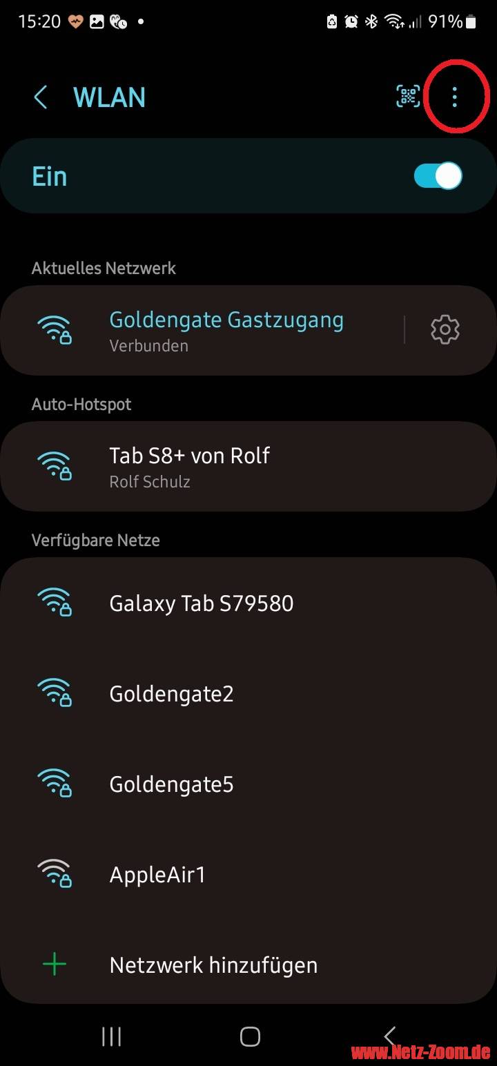 Android Wlan Stack Tipp: Samsung-Handys als WLAN-Analyse-Tool nutzen ⋆ #Netz.Zoom