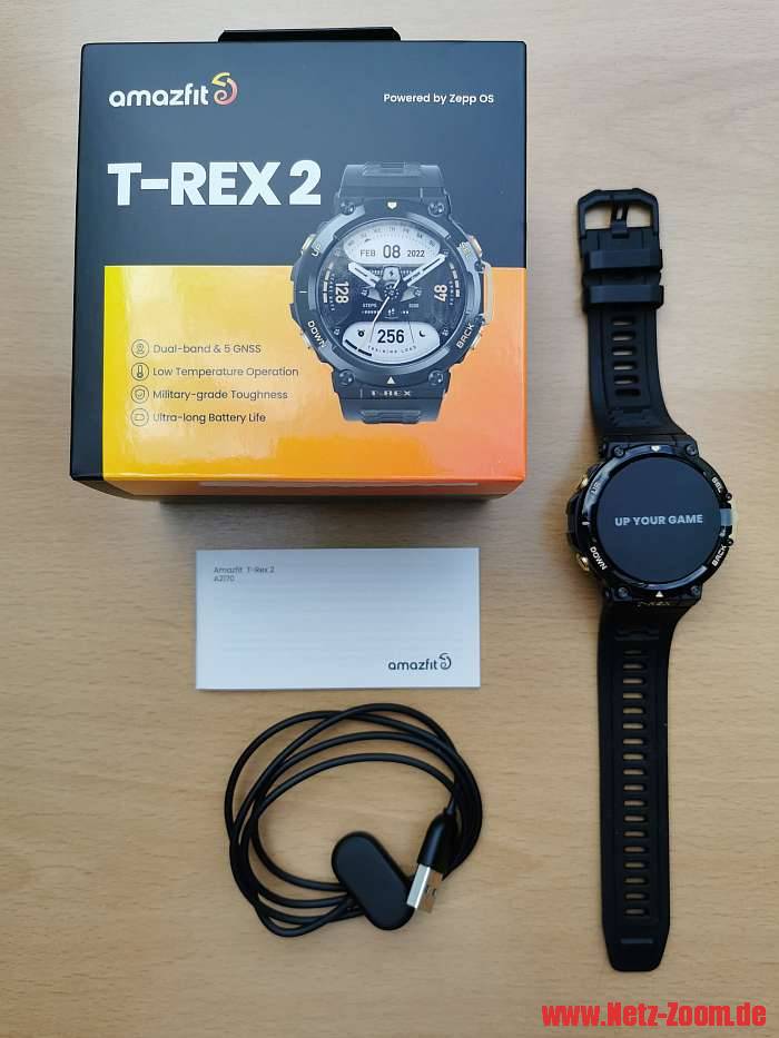 Amazfit T-Rex2 Smartwatch review Pic