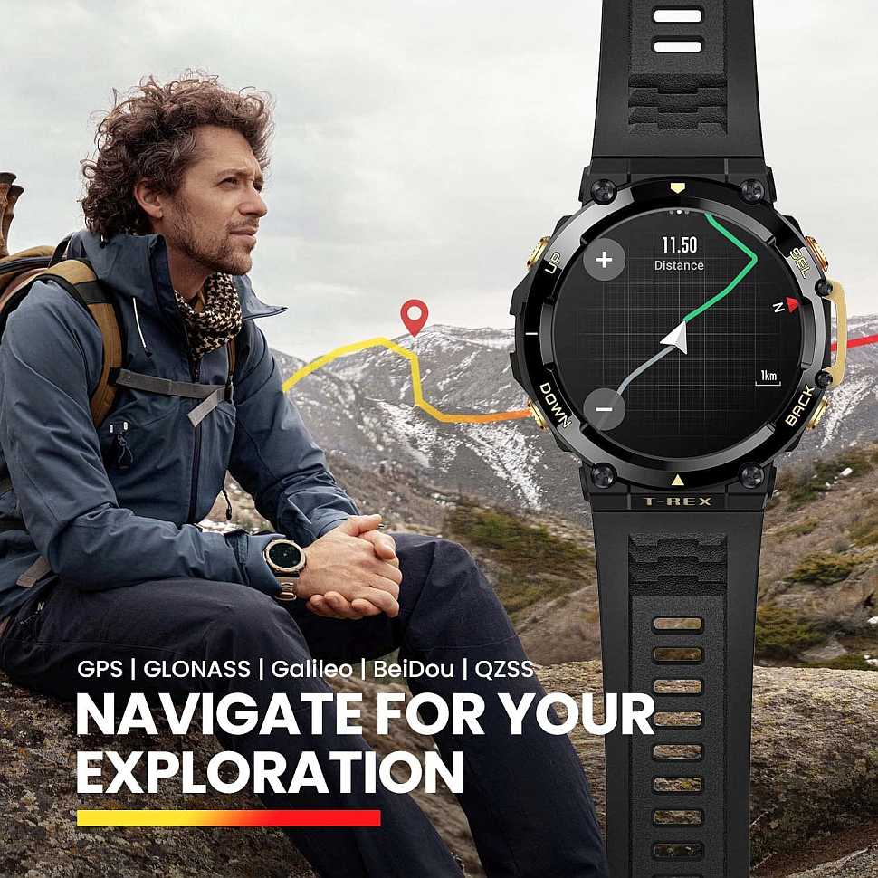 Amazfit T-Rex2 Outdoor Smartwatch